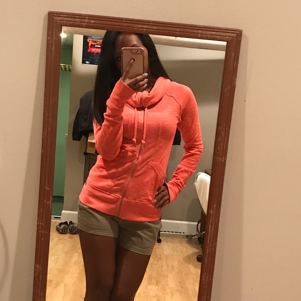 SOLD - Lorna Jane Cowl Neck Sweater - Size XS
